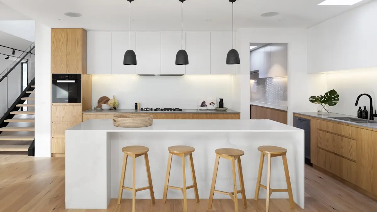 8 Ide Desain Dapur Minimalis Modern & Kitchen Set Custom untuk Rumah Tipe 36, 45 hingga 70